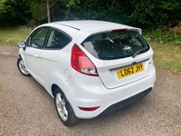 USED 2012 62 FORD FIESTA 1.25 Zetec Hatchback 3dr Petrol Manual (124 g/km, 81 bhp) 1 OWNER RETIRED LADY OWNER SINCE 2015 WITH ONLY 47,000 MILES\\GREAT SERVICE HISTORY X10 SERVICING STAMPS  --CAMBELT RENEWED 33,717 MILES\\\35 POUND ROAD TAX\\REAR PARK SENSORS//ELEC FOLD MIRRORS//BLUETOOTH//DAB//MULTI-FUNCTION LEATHER STEERING WHEEL// 1 OWNER RETIRED LADY OWNER SINCE 2015 WITH ONLY 47,000 MILESGREAT SERVICE HISTORY X10 SERVICING STAMPS  --CAMBELT RENEWED 33,717 MILES35 POUND ROAD TAXREAR PARK SENSORS//ELEC FOLD MIRRORS//BLUETOOTH//DAB//MULTI-FUNCTION LEATHER STEERING WHEEL//