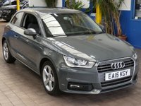 USED 2015 AUDI A1 1.4 TFSI Sport Hatchback 3dr Petrol Manual Euro 6 (s/s) (125 ps) &pound;35 ROAD TAX AIR CON BLUETOOTH CRUISE CONTROL PARKING SENSORS AUDI SERVICE HISTORY 6 SERVICES TO 69K MILES JULY 2024