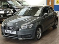USED 2015 AUDI A1 1.4 TFSI Sport Hatchback 3dr Petrol Manual Euro 6 (s/s) (125 ps) &pound;35 ROAD TAX AIR CON BLUETOOTH CRUISE CONTROL PARKING SENSORS AUDI SERVICE HISTORY 6 SERVICES TO 69K MILES JULY 2024