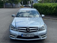 USED 2012 62 MERCEDES-BENZ C-CLASS 1.6 C180 BlueEfficiency AMG Sport Coupe 2dr Petrol G-Tronic+ Euro 5 (s/s) (156 ps) 