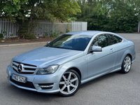 USED 2012 62 MERCEDES-BENZ C-CLASS 1.6 C180 BlueEfficiency AMG Sport Coupe 2dr Petrol G-Tronic+ Euro 5 (s/s) (156 ps) 