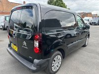 USED 2016 66 CITROEN BERLINGO 1.6 BlueHDi 625 Enterprise Panel Van 5dr Diesel Manual L1 (75 bhp) NO VAT JUST 72K FSH (6 SERVICES) !!! AIR CON PARK SENSORS ETC !!!
