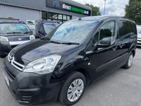 USED 2016 66 CITROEN BERLINGO 1.6 BlueHDi 625 Enterprise Panel Van 5dr Diesel Manual L1 (75 bhp) NO VAT JUST 72K FSH (6 SERVICES) !!! AIR CON PARK SENSORS ETC !!!