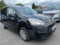USED 2016 66 CITROEN BERLINGO 1.6 BlueHDi 625 Enterprise Panel Van 5dr Diesel Manual L1 (75 bhp) NO VAT JUST 72K FSH (6 SERVICES) !!! AIR CON PARK SENSORS ETC !!!