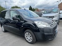 USED 2016 66 CITROEN BERLINGO 1.6 BlueHDi 625 Enterprise Panel Van 5dr Diesel Manual L1 (75 bhp) NO VAT JUST 72K FSH (6 SERVICES) !!! AIR CON PARK SENSORS ETC !!!
