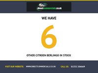 USED 2016 66 CITROEN BERLINGO 1.6 BlueHDi 625 Enterprise Panel Van 5dr Diesel Manual L1 (75 bhp) NO VAT JUST 72K FSH (6 SERVICES) !!! AIR CON PARK SENSORS ETC !!!