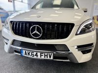 USED 2014 64 MERCEDES-BENZ M-CLASS 2.1 ML250 BlueTEC AMG Sport SUV 5dr Diesel G-Tronic 4WD Euro 6 (s/s) (204 ps) Nav | Leather | Sensors | Powe