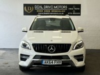 USED 2014 64 MERCEDES-BENZ M-CLASS 2.1 ML250 BlueTEC AMG Sport SUV 5dr Diesel G-Tronic 4WD Euro 6 (s/s) (204 ps) Nav | Leather | Sensors | Powe