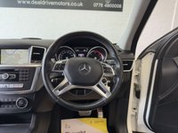 USED 2014 64 MERCEDES-BENZ M-CLASS 2.1 ML250 BlueTEC AMG Sport SUV 5dr Diesel G-Tronic 4WD Euro 6 (s/s) (204 ps) Nav | Leather | Sensors | Powe