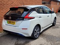 USED 2018 18 NISSAN LEAF 40kWh Acenta Hatchback 5dr Electric Auto (150 ps) LOW MILES - HISTORY - SAT NAV