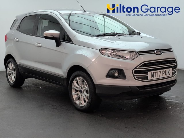USED 2017 17 Ford Ecosport 1.5 Zetec Suv 5dr Petrol Manual 2WD Euro 5 (112 Ps) - Air Con + Alloy