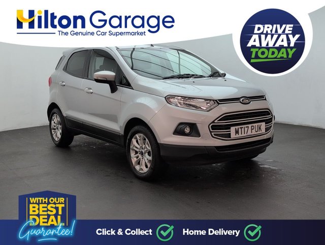 USED 2017 17 Ford Ecosport 1.5 Zetec Suv 5dr Petrol Manual 2WD Euro 5 (112 Ps) - Air Con + Alloy