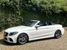 USED 2019 19 MERCEDES-BENZ C-CLASS 1.5 C200 MHEV AMG Line (Premium) Cabriolet 2dr Petrol G-Tronic+ Euro 6 (s/s) (198 ps) 