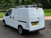 USED 2021 21 NISSAN e-NV200 40kWh Tekna Panel Van 5dr Electric Auto SWB (Quick Charge) (109 ps) FULL RACKING SYSTEM INSIDE