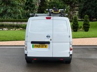 USED 2021 21 NISSAN e-NV200 40kWh Tekna Panel Van 5dr Electric Auto SWB (Quick Charge) (109 ps) FULL RACKING SYSTEM INSIDE