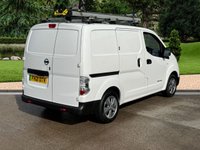 USED 2021 21 NISSAN e-NV200 40kWh Tekna Panel Van 5dr Electric Auto SWB (Quick Charge) (109 ps) FULL RACKING SYSTEM INSIDE