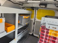 USED 2021 21 NISSAN e-NV200 40kWh Tekna Panel Van 5dr Electric Auto SWB (Quick Charge) (109 ps) FULL RACKING SYSTEM INSIDE