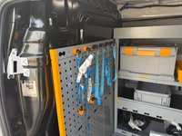 USED 2021 21 NISSAN e-NV200 40kWh Tekna Panel Van 5dr Electric Auto SWB (Quick Charge) (109 ps) FULL RACKING SYSTEM INSIDE