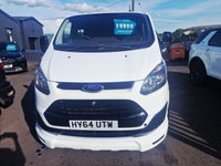 USED 2014 64 FORD TRANSIT CUSTOM 2.2 TDCi 290 Combi Van 5dr Diesel Manual L1 H1 (191 g/km, 123 bhp) New engine/ Alloy wheels,