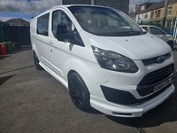 USED 2014 64 FORD TRANSIT CUSTOM 2.2 TDCi 290 Combi Van 5dr Diesel Manual L1 H1 (191 g/km, 123 bhp) New engine/ Alloy wheels,