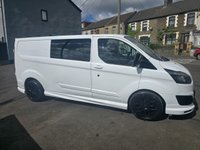 USED 2014 64 FORD TRANSIT CUSTOM 2.2 TDCi 290 Combi Van 5dr Diesel Manual L1 H1 (191 g/km, 123 bhp) New engine/ Alloy wheels,