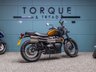 USED 2024 24 TRIUMPH Scrambler 900 Orange Stealth 200 Miles 900cc Roadster/Retro Nationwide Delivery &pound;149 - 9.9% APR