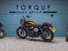 USED 2024 24 TRIUMPH Scrambler 900 Orange Stealth 200 Miles 900cc Roadster/Retro Nationwide Delivery &pound;149 - 9.9% APR