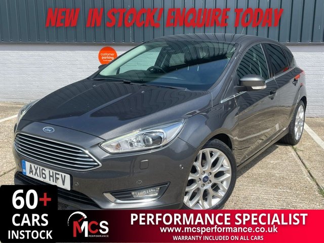 2016 16 FORD FOCUS 1.5 TDCi Titanium X Hatchback 5dr Diesel Manual Euro 6 (s/s) (120 ps) BUY ME I AM INCREDIBLE VALUE !
