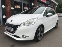 USED 2013 13 PEUGEOT 208 1.6 THP GTi Hatchback 3dr Petrol Manual Euro 5 (200 ps) BLUETOOTH~DAB~CRUISE~PARK SENSORS