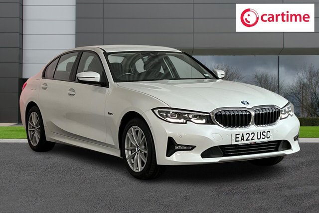 View our BMW 3 Series 2.0 330e 12kWh SE Pro Saloon 4dr Petrol Plug-in Hybrid Auto Euro 6 (s/s) (292 ps) 1 Owner, BMW Live Cockpit, Apple CarPlay, Reverse Camera, Front / Rear Parking Sensors