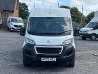 USED 2021 70 PEUGEOT BOXER 2.2 BLUEHDI 335 L3 H2 LWB AC NAV PROFESSIONAL EURO 6 140 BHP LWB, AC, SAT NAV, EU 6, 1 OWNER, FULL SERVICE HISTORY,