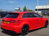 USED 2018 18 AUDI RS3 2.5 TFSI Sportback 5dr Petrol S Tronic quattro Euro 6 (s/s) (400 ps) SOMETHING VERY SPECIAL, JUST ARRIVED ON SITE+FINISHED IN STUNNING CATALUNYA METALLIC RED PAINT+LOADED WITH EXTRAS+4 WHEEL DRIVE+JUST 2 FORMER KEEPERS+SERVICE HISTORY+FULL LEATHER INTERIOR AND FRONT SPORTS SEATS WITH FINE NAPPA LEATHER AND EMBOSSED RS LOGO IN BLACK+RS SPORT EXHAUST SYSTEM+PRIVACY GLASS+UPGRADED BREAK CALIPERS IN RED WITH RS LOGO+SATELLITE NAVIGATION+PARK ASSIST+CLIMATE CONTROL+19 INCH ALLOY WHEELS+AN ABSOLUTELY OUTSTANDING VEHICLE THAT IS READY TO DRIVE AWAY TODAY!!!!!!!!!!!!!!!!