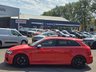 USED 2018 18 AUDI RS3 2.5 TFSI Sportback 5dr Petrol S Tronic quattro Euro 6 (s/s) (400 ps) SOMETHING VERY SPECIAL, JUST ARRIVED ON SITE+FINISHED IN STUNNING CATALUNYA METALLIC RED PAINT+LOADED WITH EXTRAS+4 WHEEL DRIVE+JUST 2 FORMER KEEPERS+SERVICE HISTORY+FULL LEATHER INTERIOR AND FRONT SPORTS SEATS WITH FINE NAPPA LEATHER AND EMBOSSED RS LOGO IN BLACK+RS SPORT EXHAUST SYSTEM+PRIVACY GLASS+UPGRADED BREAK CALIPERS IN RED WITH RS LOGO+SATELLITE NAVIGATION+PARK ASSIST+CLIMATE CONTROL+19 INCH ALLOY WHEELS+AN ABSOLUTELY OUTSTANDING VEHICLE THAT IS READY TO DRIVE AWAY TODAY!!!!!!!!!!!!!!!!