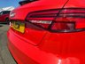 USED 2018 18 AUDI RS3 2.5 TFSI Sportback 5dr Petrol S Tronic quattro Euro 6 (s/s) (400 ps) SOMETHING VERY SPECIAL, JUST ARRIVED ON SITE+FINISHED IN STUNNING CATALUNYA METALLIC RED PAINT+LOADED WITH EXTRAS+4 WHEEL DRIVE+JUST 2 FORMER KEEPERS+SERVICE HISTORY+FULL LEATHER INTERIOR AND FRONT SPORTS SEATS WITH FINE NAPPA LEATHER AND EMBOSSED RS LOGO IN BLACK+RS SPORT EXHAUST SYSTEM+PRIVACY GLASS+UPGRADED BREAK CALIPERS IN RED WITH RS LOGO+SATELLITE NAVIGATION+PARK ASSIST+CLIMATE CONTROL+19 INCH ALLOY WHEELS+AN ABSOLUTELY OUTSTANDING VEHICLE THAT IS READY TO DRIVE AWAY TODAY!!!!!!!!!!!!!!!!