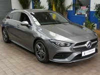 USED 2021 21 MERCEDES-BENZ CLA 1.3 CLA180 AMG Line Shooting Brake 5dr Petrol 7G-DCT Euro 6 (s/s) (136 ps) SAT NAV ANDROID APPLE CARPLAY HEATED LEATHER INTERIOR CRUISE CONTROL PARKING SENSORS 1 OWNER EXCELLENT SERVICE HISTORY WARRANTY