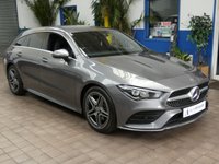 USED 2021 21 MERCEDES-BENZ CLA 1.3 CLA180 AMG Line Shooting Brake 5dr Petrol 7G-DCT Euro 6 (s/s) (136 ps) SAT NAV ANDROID APPLE CARPLAY HEATED LEATHER INTERIOR CRUISE CONTROL PARKING SENSORS 1 OWNER EXCELLENT SERVICE HISTORY WARRANTY