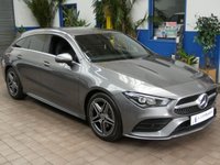 USED 2021 21 MERCEDES-BENZ CLA 1.3 CLA180 AMG Line Shooting Brake 5dr Petrol 7G-DCT Euro 6 (s/s) (136 ps) SAT NAV ANDROID APPLE CARPLAY HEATED LEATHER INTERIOR CRUISE CONTROL PARKING SENSORS 1 OWNER EXCELLENT SERVICE HISTORY WARRANTY