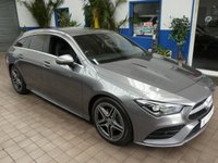 USED 2021 21 MERCEDES-BENZ CLA 1.3 CLA180 AMG Line Shooting Brake 5dr Petrol 7G-DCT Euro 6 (s/s) (136 ps) SAT NAV ANDROID APPLE CARPLAY HEATED LEATHER INTERIOR CRUISE CONTROL PARKING SENSORS 1 OWNER EXCELLENT SERVICE HISTORY WARRANTY