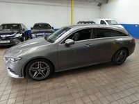 USED 2021 21 MERCEDES-BENZ CLA 1.3 CLA180 AMG Line Shooting Brake 5dr Petrol 7G-DCT Euro 6 (s/s) (136 ps) SAT NAV ANDROID APPLE CARPLAY HEATED LEATHER INTERIOR CRUISE CONTROL PARKING SENSORS 1 OWNER EXCELLENT SERVICE HISTORY WARRANTY