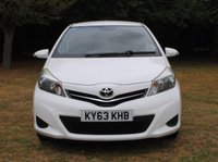 USED 2013 63 TOYOTA YARIS 1.0 VVT-i TR Hatchback 5dr Petrol Manual Euro 5 (69 ps) www.suffolkcarcentre.co.uk - Located at Ilketshall