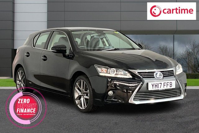 View our Lexus Ct 1.8 200h Executive Edition Hatchback 5dr Petrol Hybrid CVT Euro 6 (s/s) (136 ps) Low Mileage, Heated Seats, Satellite Navigation, Bluetooth, Reversing Camera