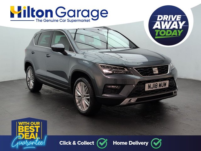 USED 2018 18 Seat Ateca 1.4 Ecotsi Xcellence Suv 5dr Petrol DSg Euro 6 (s/S) (150 Ps) - Sat Nav, Leather, Seats, Privacy