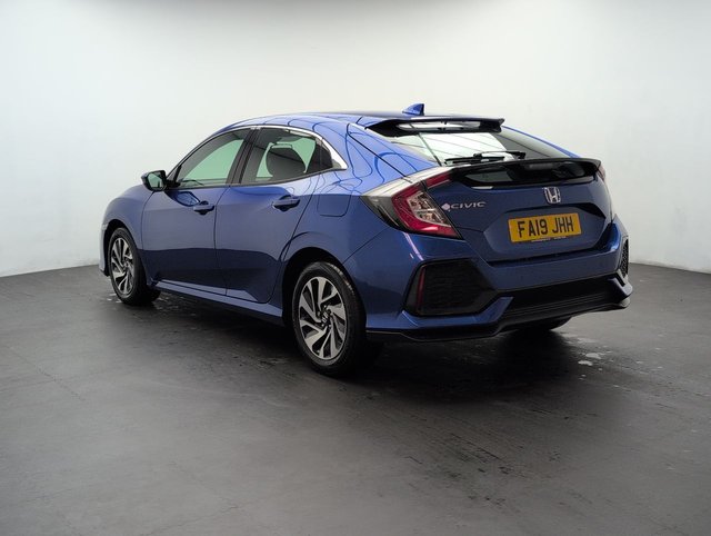 USED 2019 19 Honda Civic 1.0 Vtec Turbo SE Hatchback 5dr Petrol Manual Euro 6 (s/S) (126 Ps) - Sensors, Cruise, Bluetooth