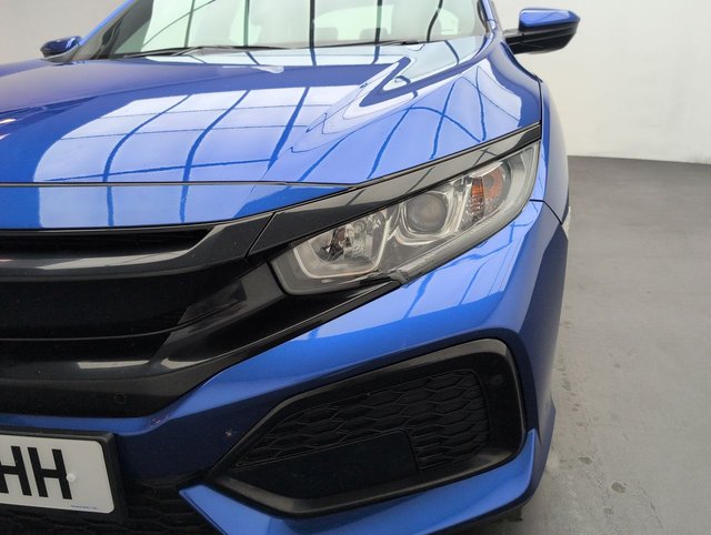 USED 2019 19 Honda Civic 1.0 Vtec Turbo SE Hatchback 5dr Petrol Manual Euro 6 (s/S) (126 Ps) - Sensors, Cruise, Bluetooth