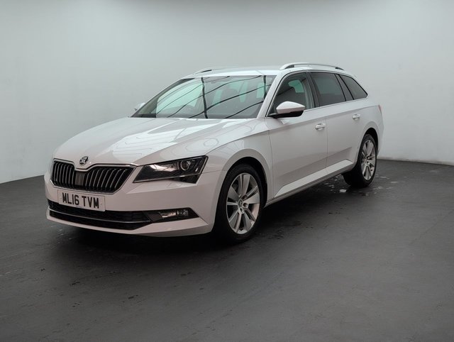 USED 2016 16 Skoda Superb 2.0 TDI SE L Executive Estate 5dr Diesel Manual Euro 6 (s/S) (150 Ps) - Sat Nav, Leather, Privacy