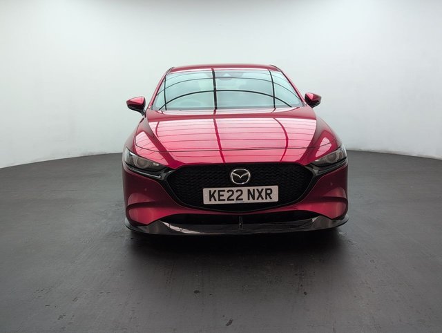 USED 2022 22 Mazda Mazda3 2.0 E-Skyactiv-G Mhev GT Sport Hatchback 5dr Petrol Manual Euro 6 (s/S) (122 Ps) - Sat Nav, Leather, Privacy