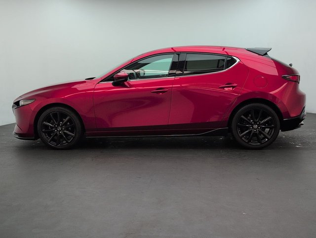 USED 2022 22 Mazda Mazda3 2.0 E-Skyactiv-G Mhev GT Sport Hatchback 5dr Petrol Manual Euro 6 (s/S) (122 Ps) - Sat Nav, Leather, Privacy