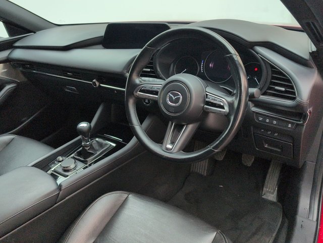 USED 2022 22 Mazda Mazda3 2.0 E-Skyactiv-G Mhev GT Sport Hatchback 5dr Petrol Manual Euro 6 (s/S) (122 Ps) - Sat Nav, Leather, Privacy