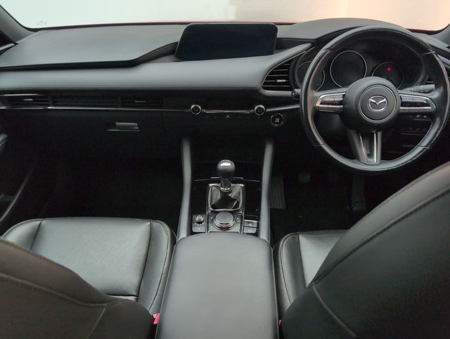 USED 2022 22 Mazda Mazda3 2.0 E-Skyactiv-G Mhev GT Sport Hatchback 5dr Petrol Manual Euro 6 (s/S) (122 Ps) - Sat Nav, Leather, Privacy