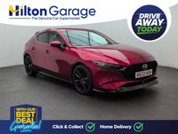 USED 2022 22 Mazda Mazda3 2.0 E-Skyactiv-G Mhev GT Sport Hatchback 5dr Petrol Manual Euro 6 (s/S) (122 Ps) - Sat Nav, Leather, Privacy